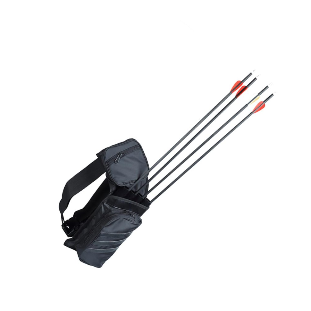 Parliky Large Capacity Arrow Bag for Hunting Archery Outdoor Bow Waist Bag Arrow Holder