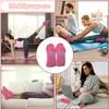 ELUTONG Pilates Socks with Grips for Women 1-3 Pairs Yoga Barre Ballet Dance Non Slip Crew Socks at Home Hospital view 2