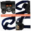 Veemoon Mode Led Headlamp Lumens Rechargeable for Camping Hiking Fishing and Outdoor Activities view 4