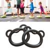 HERCHR Gymnastics Rings, Adjustable Strap Strength Training Pulling Rings, Children Kids Home Indoor Gym Equipment Physical Exercise Fitness Pull Up Straps (2m) view 4