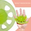 NUOYAQI Hand Gripper Silicone Finger Expander Exercise Hand Grip Wrist Strength Finger Exerciser Resistance Band Fitness, as the pic show view 4
