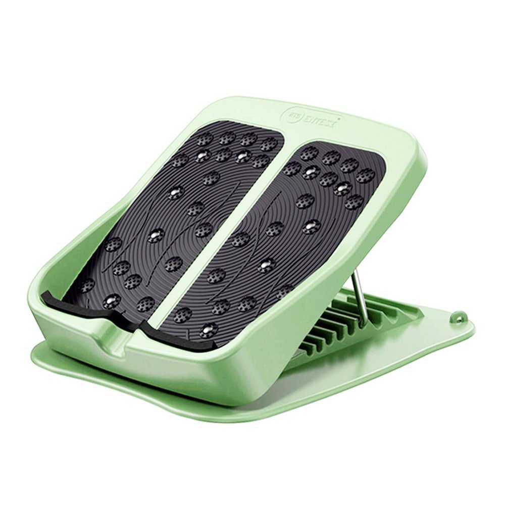 Pedal Exerciser Adjustable Foot Inclined Stretching Tension Plate Folding Standing Board Muscle Calf Relaxing Massage Pedal Fitness Equipment Foot Pedal Exerciser (Size : Green)