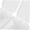 balacoo Cotton Ball Holder Cosmetic Storage Box Press Type Lid Dustproof Cotton Swab Box Makeup Pad Container view 3