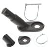 Balacoo Bike Trailer Hitch Coupler Bike Hitch Connector for Trailer - Cycling Accessory Bike Attachment Nylon, Medium, Black, I11CYOFB059I20I31YKNL view 2