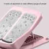 Pedal Exerciser Stretcher Board Adjustable Non-Slip Ankle Foot Calf Stretcher Body Stretching Tool for Yoga Massage Fitness Pedal Stretcher Foot Pedal Exerciser (Size : Pink) view 3