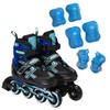 Aqua Inline Skates (M) + Protective Gear Bundle view 1