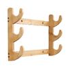 ROYUMI 1-13 Tiers Sword Display Wall Mount, Bamboo Katana Samurai Sword Hanger, Vertical Martial Arts Weapons for Wakizashi Tanto/Genji/Axe (Size : 3-Tier), 36655 view 1