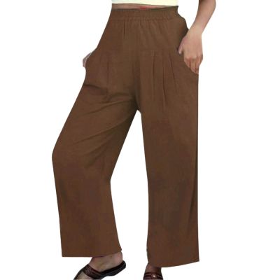 White Linen Pants Women Wide Leg Stretch Pants for Women Linen Palazzo Travel Pants Women Khaki Scrub Pants for Women Linen Set for Women Pants White Linen Pants