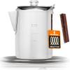 COLETTI Bozeman Induction Coffee Maker  Percolator Coffee Pot, Coffee Percolator  Brews 3 Kinds of Ways: Fire, Stovetop, & Induction [9 cup, Induction] view 1