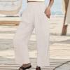 Linen Pants Women Petite Denim Wide Leg Pants for Women Linen Straight Leg Pants for Women Plus Size Pants for Women Flower Pants Spring Break Outfits for Women 2024 Pants Women view 2