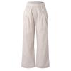 Linen Pants Women Petite Denim Wide Leg Pants for Women Linen Straight Leg Pants for Women Plus Size Pants for Women Flower Pants Spring Break Outfits for Women 2024 Pants Women view 3