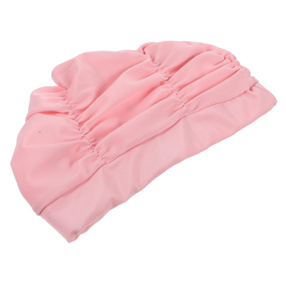 Balacoo Swimming Cap Hats for Swimming Wear-Resistant Swimming Hats Cap for Women Large Swim Hat Comfortable Hats Swim Cap Long Hair Swim Cap for Long Hair Girl Pink Nylon, 24.00X17.50X0.30CM