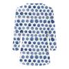 3/4 Length Sleeve Womens Tops Plus Size Casual Round Neck Cute Tunic Tops Graphic Tees Basic Blouses Dressy Loose Fit Pullover Business Work T-Shirts White X-Large view 3