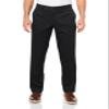 Robert Kent Men's Holland Regular Fit Cotton Pants, Black view 1