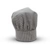 Chef Trends X100 Adjustable Chef Hat, Black & White Check view 2