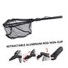 Outanaya Foldable Net Telescopic Fishing Net for Boating for Freshwater Saltwater Lightweight Skid-Resistant Handle Aircraft-Grade Aluminum view 3