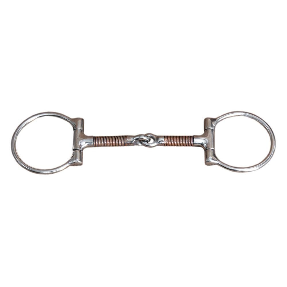 HILASON 5" Western Stainless Steel Horse Copper Mouth Bit W/ 2.5" Ring