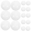 Vaguelly 24pcs Mini Glossy Football Balls for Foosball Table Small Ball Replacement for Adults Boys and Girls view 1