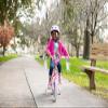 Dynacraft Barbie 12" Neon Pink Girls Bike for Kids Ages 3-5 Years, Fun and Stylish Design, Sturdy & Durable, Perfect for Kids Learning to Ride, Ideal for Young Riders -Neon Pink view 3