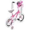 Dynacraft Barbie 12" Neon Pink Girls Bike for Kids Ages 3-5 Years, Fun and Stylish Design, Sturdy & Durable, Perfect for Kids Learning to Ride, Ideal for Young Riders -Neon Pink view 4