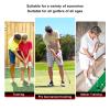 Alomejor Golf Arm Swing Trainer EVA Foam Enhancement Wrist Stability Comfortable Practice Aid for Golf Beginners (Red) view 4