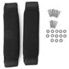 Alomejor 2 Pack Black Kiteboard Kitesurfing Surf Board Foot Straps Neoprene Stainless Steel Buckle for Surfing view 2
