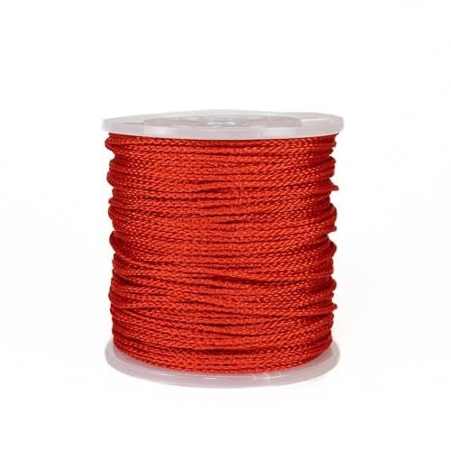 Hollow Braid Polypropylene (Red, 1/4" x 250')