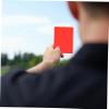 10pcs Professional Sports Referee Cards Set Red Yellow Cards for Football Soccer Basketball for Referees Lightweight PVC Design view 2