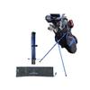 SMART GOLF STAND 2.0 Blue Smart Golf Bag Stand Attachment Foldable Legs Only, with Steel Rope Cord, Easy to Carry Lightweight Golf Stand, Attachable Golf Bag Accessories, Blue-Aluminum view 1