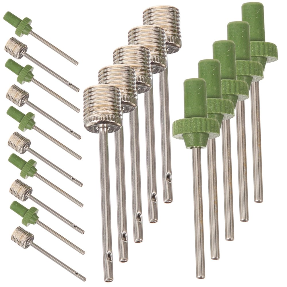 balacoo 40pcs Ball Inflation Needles for Sports Balls Includes Metal Plastic Needles Compatible with Basketball Soccer Volleyball and More Easy to Attach and Store
