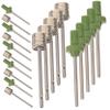 balacoo 40pcs Ball Inflation Needles for Sports Balls Includes Metal Plastic Needles Compatible with Basketball Soccer Volleyball and More Easy to Attach and Store view 1