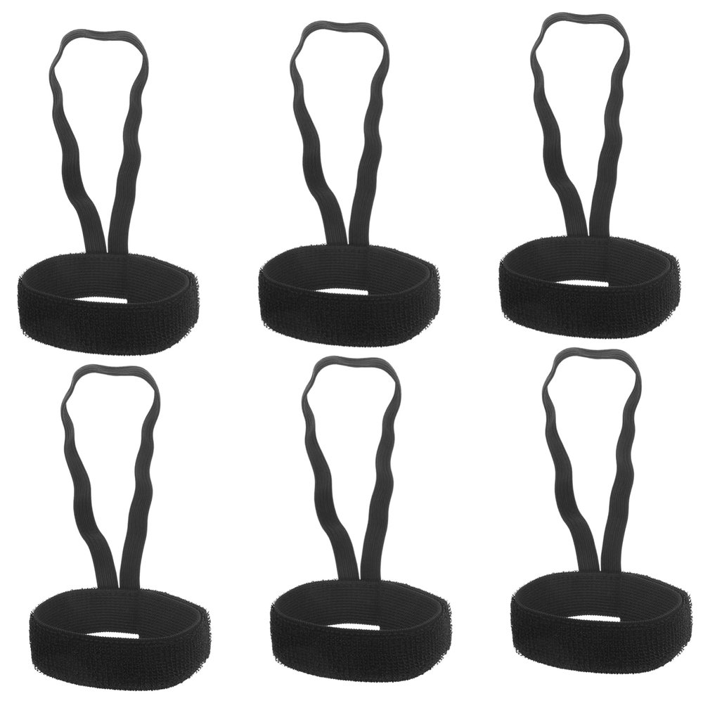 INOOMP 6pcs Referee Wrist Band Professional Football Down Indicator Gear Soccer Referee Accessories for Smooth and Comfortable Grip