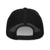 RIVEMUG Chinese Dragon Curved Bill Embroidered Trucker Hat Mid Crown Adjustable Chinese Zodiac Cap Black view 3
