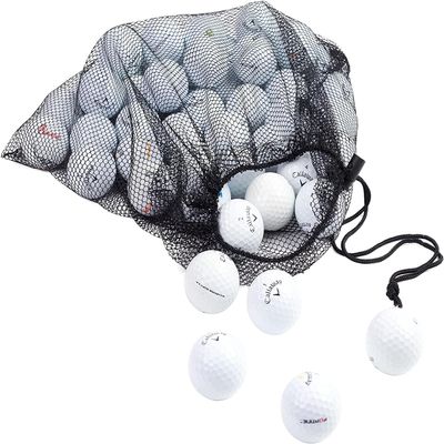 Clean Green Golf Balls 16 Pack of Recycled and Used Callaway Golf Balls for Men - Good Condition Used Golf Balls