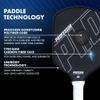 Professor PhD Raw Carbon Fiber Ultimate Player Bundle - Cover + Premo40 4-Pack Outdoor Pickleball + Carbon Cleaner Paddle Eraser view 3