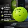 Professor PhD Raw Carbon Fiber Ultimate Player Bundle - Cover + Premo40 4-Pack Outdoor Pickleball + Carbon Cleaner Paddle Eraser view 4
