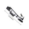 Balacoo Pump Mini Accessories Socket Bike Tire Basketball Gear Rope Buckle Aluminum Alloy, Medium, Silver, 47VYT51370062WLX9I view 2