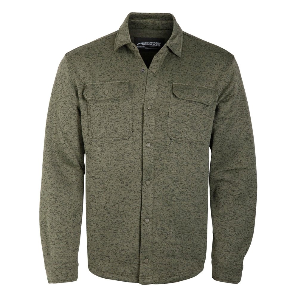 Mountain Khakis Men's Norris Shirtjac, L, Forest Moss