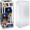 CLARKtoys Aaron Judge (New York Yankees) Vinyl Pop! Series 7 Vinyl Figure (Bundled with Compatible Box Protector Case) 3.75 inches, Clear
