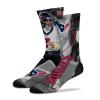 FBF - Officially Licensed NFL Drive Player Sublimation Youth Size Kids Crew Socks Approximately 4-8 years old (Youth, CJ Stroud - Houston Texans) view 3