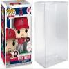 CLARKtoys Mike Trout (Los Angeles Angels) MLB Funko Pop! Series 7 Vinyl Figure (Bundled with Compatible Box Protector Case) 3.75 inches, Clear view 1