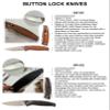 CustomGiftsNow PawPaws Lake Fishing - Father's Day 4.5" Sharp Blade Black Button Lock Folding Outdoor EDC Survival Fishing Hiking Hunting Aluminum Handle Knife with Pocket Clip, Black view 4