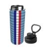 SIYTUAU Armed Forces Expeditionary Medal Ribbon Water Bottle 18 Oz Stainless Steel Water Bottles Leak Proof Outdoor Sports Insulated Water Bottle Funny Bottle Water view 2