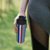 SIYTUAU Armed Forces Expeditionary Medal Ribbon Water Bottle 18 Oz Stainless Steel Water Bottles Leak Proof Outdoor Sports Insulated Water Bottle Funny Bottle Water view 3
