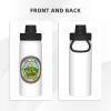 SIYTUAU Maui County Hi Seal Water Bottle 18 Oz Stainless Steel Water Bottles Leak Proof Outdoor Sports Insulated Water Bottle Funny Bottle Water view 4