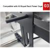 Onwowsun Side Flat Raise Flying Shoulder Machine Lateral Arm Raise Training Arm Lift Shoulder Trainer Shoulder Lift Machine (Size : for 18mm Hole Power Rack) view 4