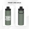 SIYTUAU Dear Santa Define Good Water Bottle 18 Oz Stainless Steel Water Bottles Leak Proof Outdoor Sports Insulated Water Bottle Funny Bottle Water view 4