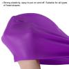 PATIKIL Silicone Swim Cap, 2 Pcs Waterproof Swimming Hat Non-Slip Adult Swimming Cap for Women and Men Swim Training Racing, Purple view 4