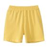 Summer Toddler Boys Shorts Solid Color Shorts Casual Outwear Fashion for Children Clothing Girls (Yellow, 3-4 Years) view 1