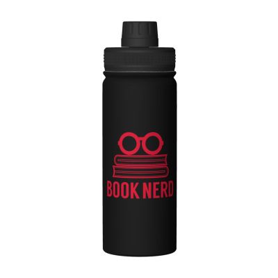 SIYTUAU Book Nerd Water Bottle 18 Oz Stainless Steel Water Bottles Leak Proof Outdoor Sports Insulated Water Bottle Funny Bottle Water